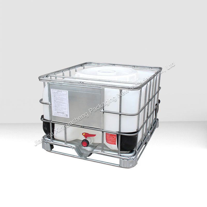 Horizontaler, extra dicker 500-Liter-IBC-Tank